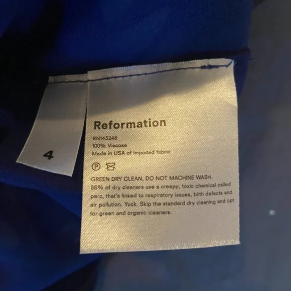 Reformation Women's Rue Mini Dress - Picture 11 of 12